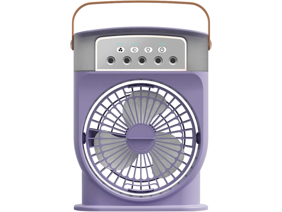 Ventilador Portátil De Chão Com 5 Velocidades, Silencioso E Grande