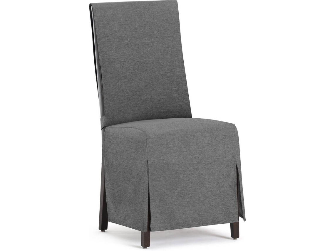 Capa de Cadeira EYSA Premium Valeria Pack de 2 Capas Universal (45 x 40 x 135 cm - Poliéster e Algodão - Antracite)