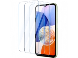 Película De Vidro Temperado V Reel Para Samsung Galaxy A14 , 3 Peças