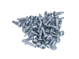 Laxiscreed Conjunto De 50 Parafusos De Aço Carbono Galvanizado Com Cabeça Redonda E Phillips
