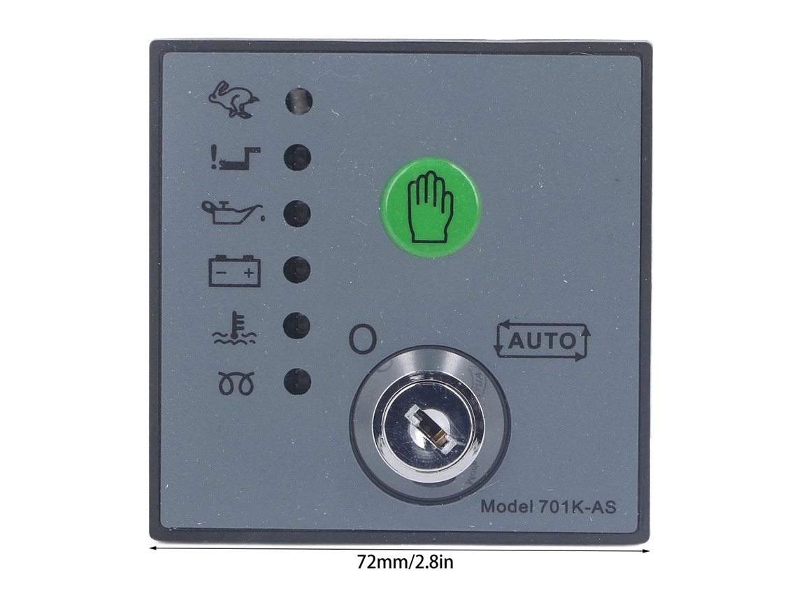 Controlador De Gerador Com Chave E Indicador Led