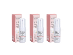 Último Modelo De 2025, 3 Unidades, 60 Ml, 5 Em 1, Espuma De Limpeza Facial Hidratante...