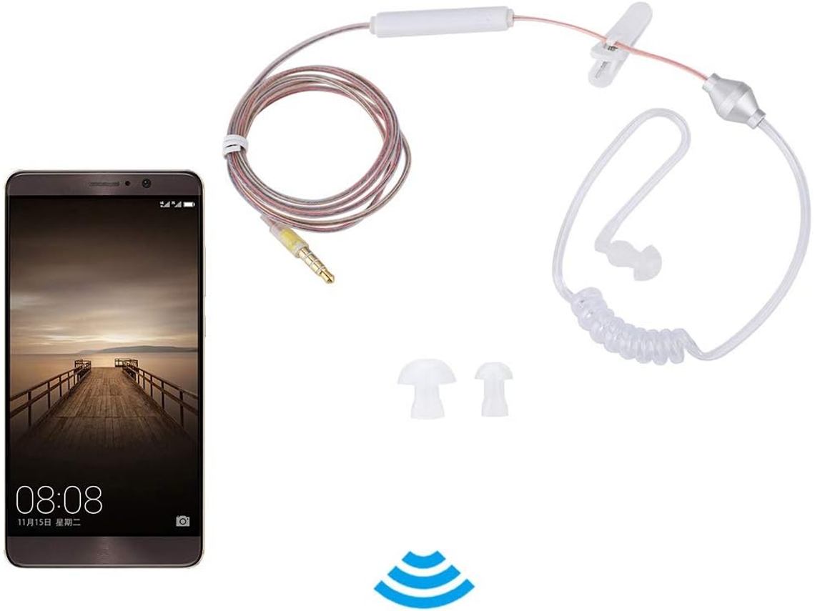 Fones De Ouvido Com Cancelamento Ruído E Microfone Tubo Ar