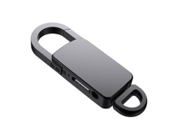 Gravador De Voz De Chaveiro De 32 Gb Ativado Por Voz Portátil, Redução De Ruído Para Palestras/entrevista/reunião, Yizhood (preto)