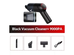 Aspirador De Pó Portátil Acceo M17, Nova Atualização, Carregamento Sem Fio, Potente, Alta Potência, 9000pa, Coletor De Pó Para Ca Aquaforge