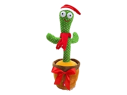 Cacto de Brinquedo com Tema de Canções de Natal, para Bebê Que Dança, Imitação, Educativo, Divertido, Ergonômico, Uso Diário STELASPLEN