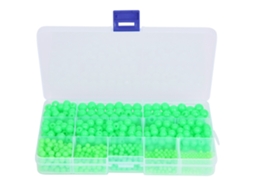 Lurelia Suporte Vara, Kit De Ferramentas Para Iscas E Contas De Pesca Luminosas Antiderrapantes Com 820 Peças Para Água Salgada E Água Doce