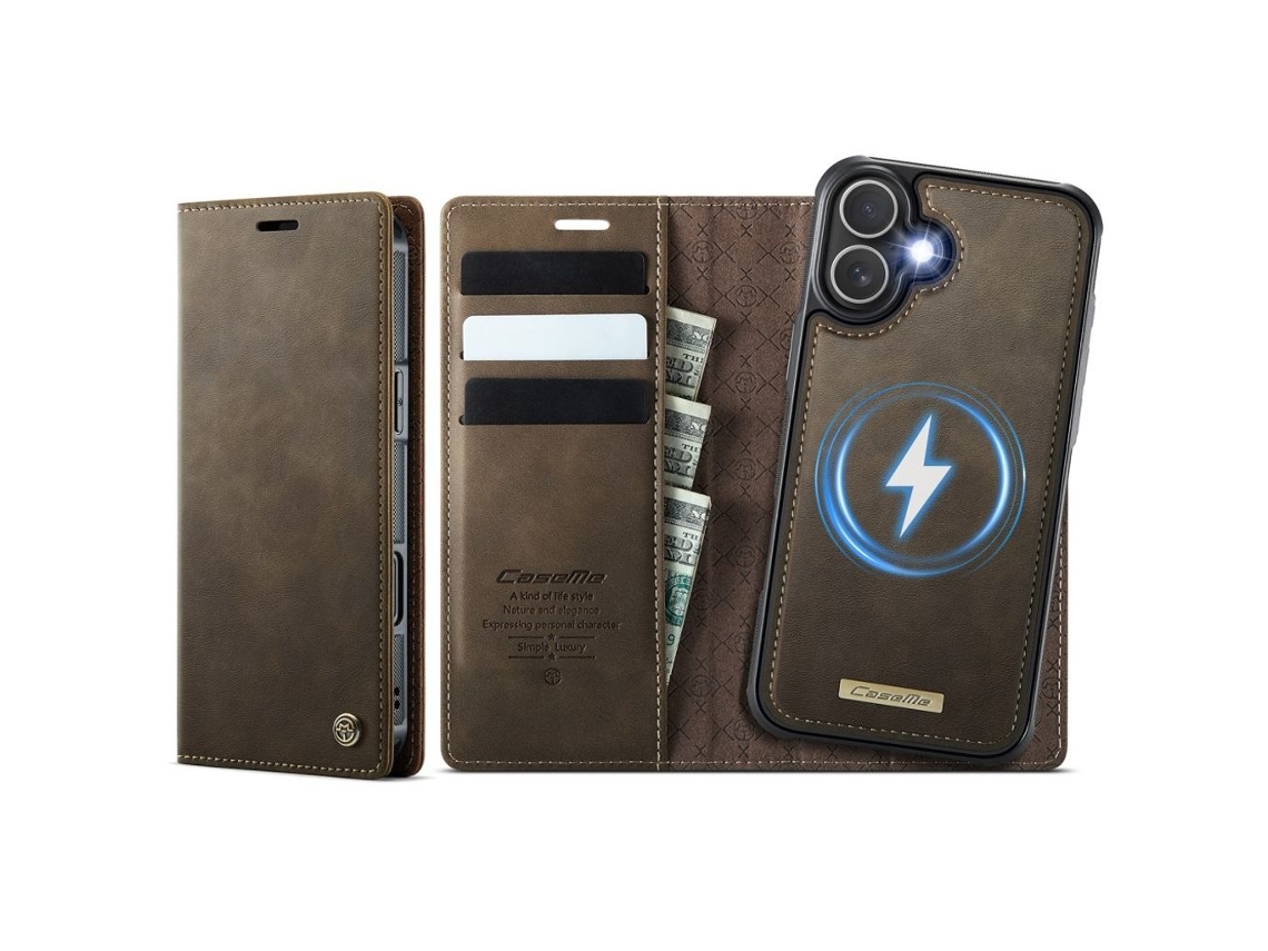 Capa Caseme Para Iphone 17 Com Magsafe - Marrom