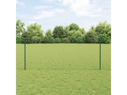 Vidaxl Cerca Hexagonal Com Poste 50 X 1 M Aço Revestido De Pvc Verde