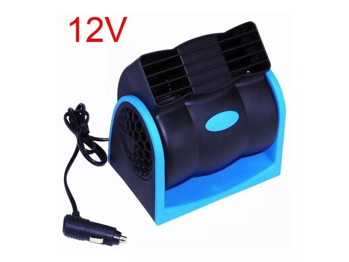 Ventilador Turboalimentado para Ar Condicionado Automotivo, 12v Ou 24v, Azul 12v MDUG