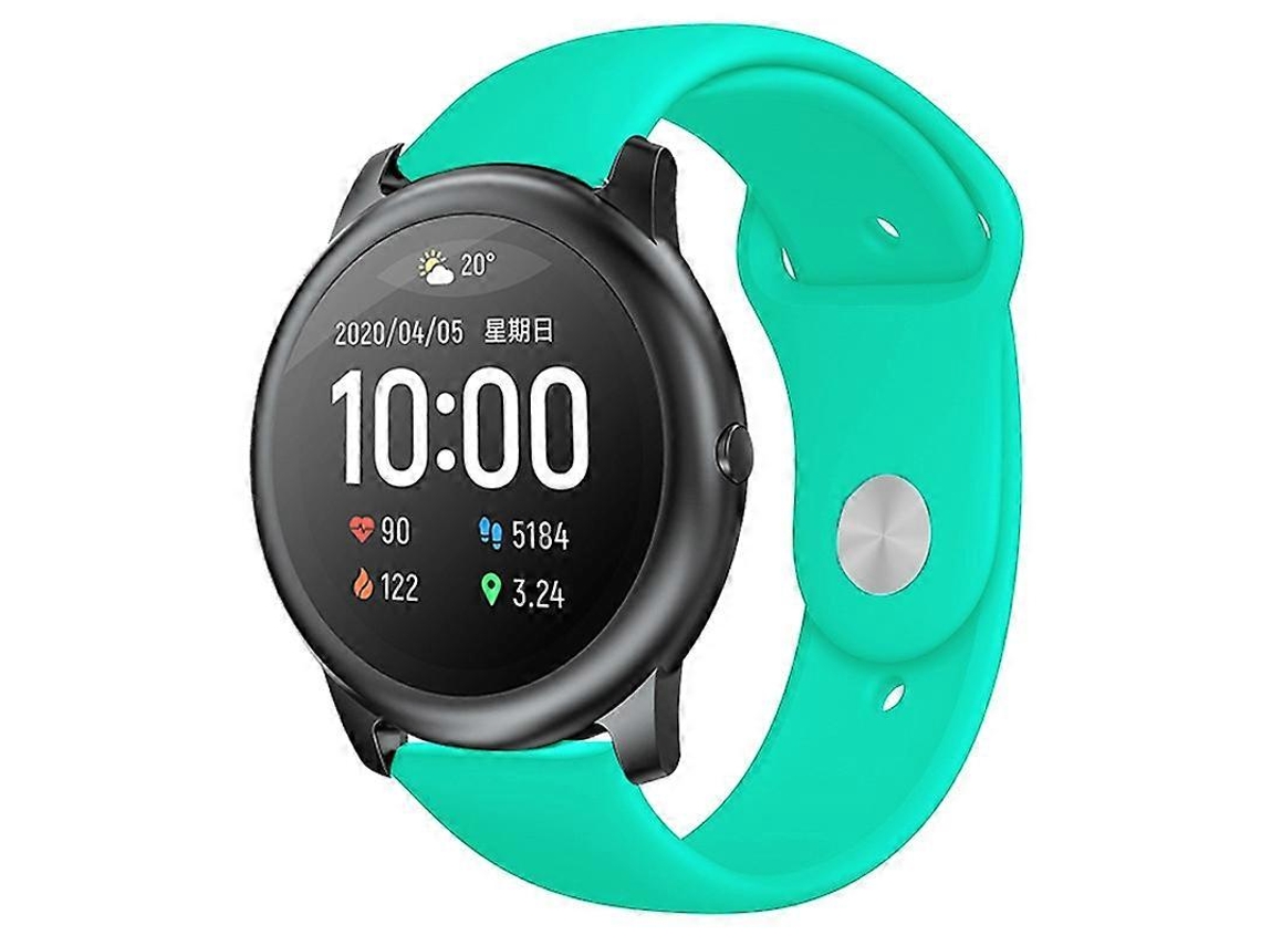 Pulseira De Substituição Com Fivela Reversa De Silicone Para Xiaomi Haylou Solar (azul Royal)