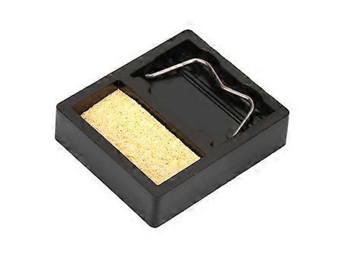 Suporte Para Mini Ferro De Soldar Elétrico Com Esponja 600 Resistente A Altas Temperaturas Aquaforge