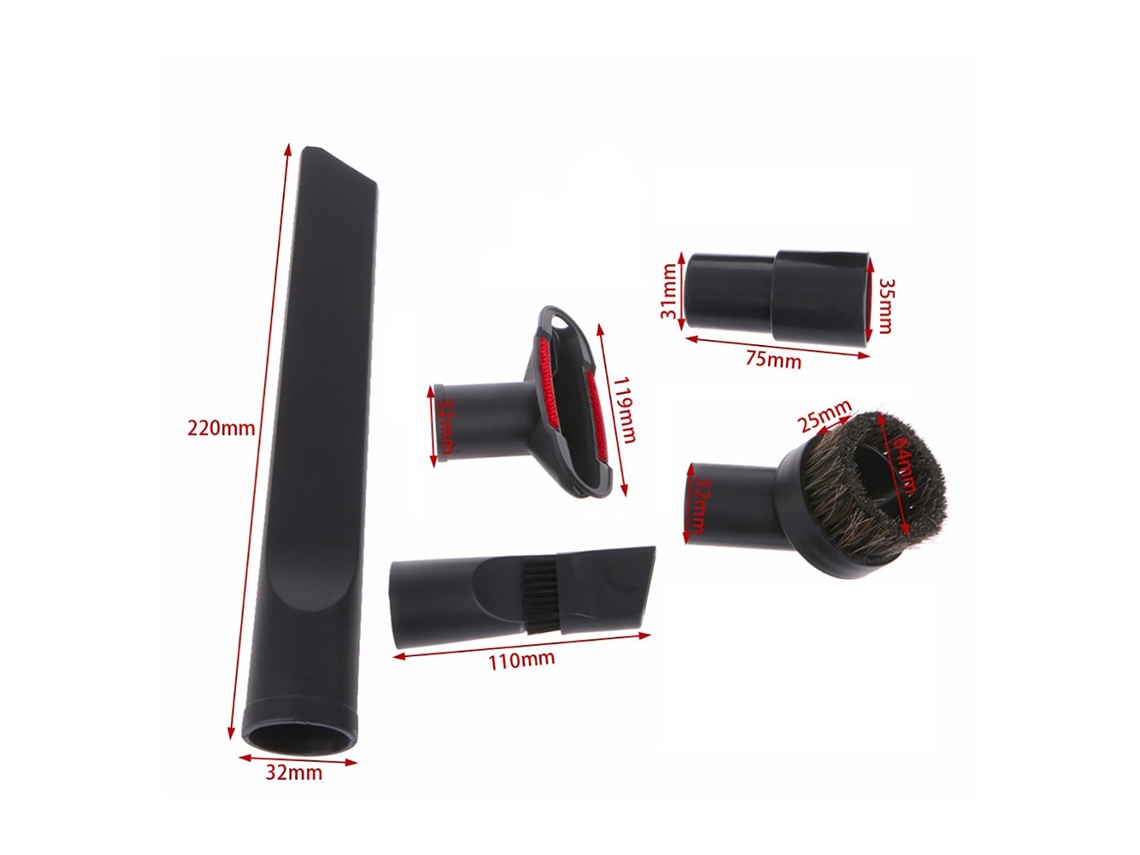 Brocha Universal Para Aspiradora Acessórios De Aspiração Para Mangueira Padrão De 32mm