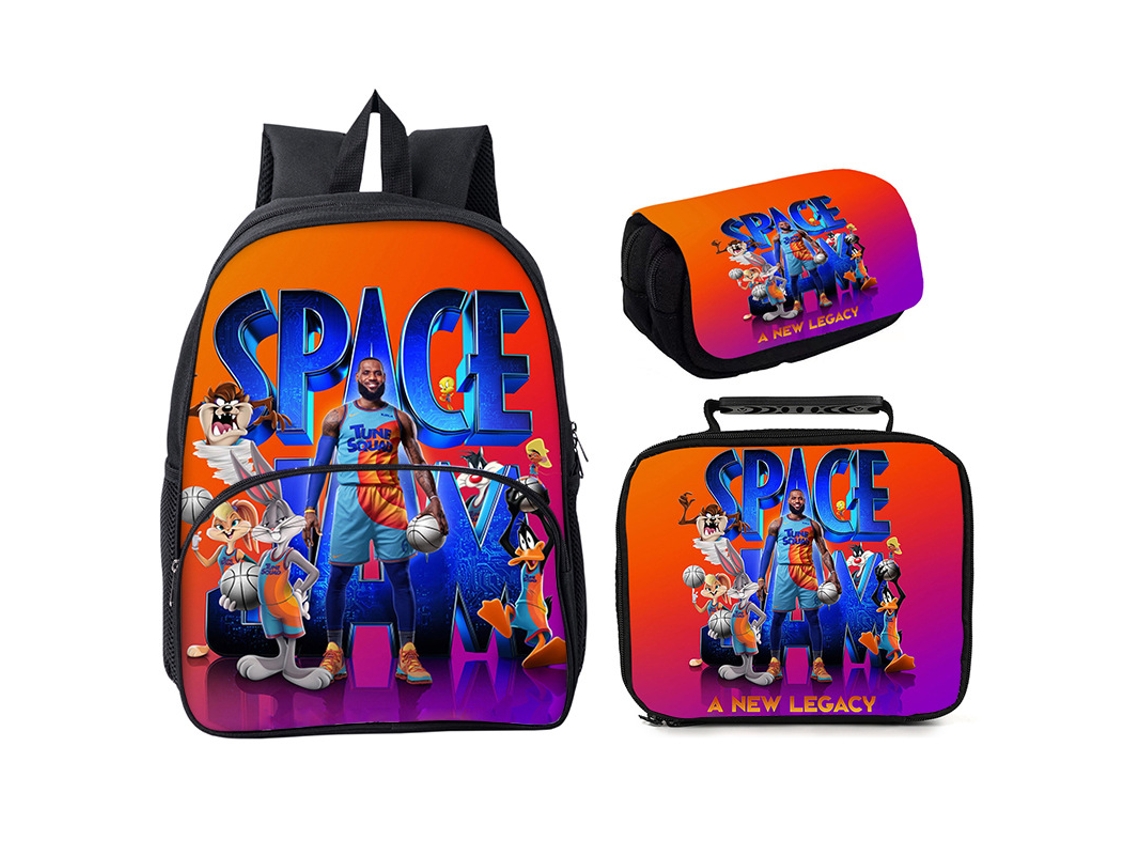 Conjunto Escolar 3 Peças, 16 Polegadas Com Mochila