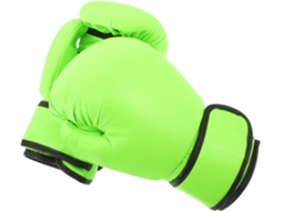 Luvas De Boxe Juvenil Com Acolchoamento Verde Claro De 8 Oz