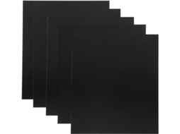 Conjunto De 5 Placas Alumínio Anodizado Preto Para Escritório, Fácil Instalação E Design Moderno Em Espaços Comerciais