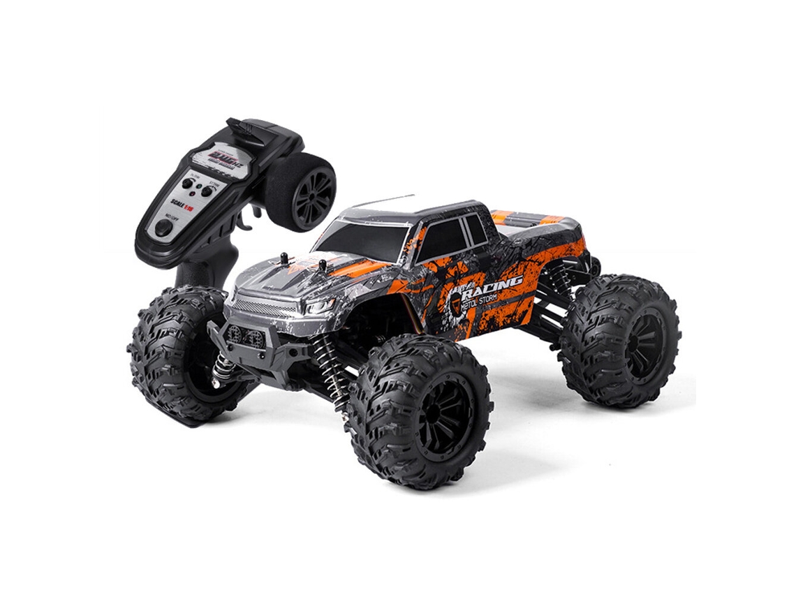 Laranjahlx Hy166 1 Hy166 2 Rtr 1/16 2.4g 4wd 36km/h Rc Carro Off road Caminhão Veículos Grandes de Alta Velocidade com Proporção Total MDUG