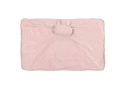 Manta Elétrica Rosa Com Estampa De Coelho, Espessa, Com Alimentação Usb, Lavável E Aquecida, Ideal Para Dormitórios E Escritórios. Olysi Shop