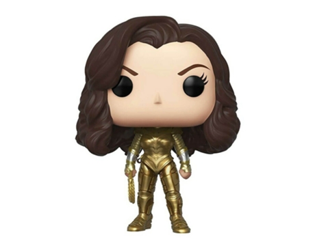 Figura Funko WONDER WOMAN 1984 Gold sem Asas Edição Exclusiva EUA Pop