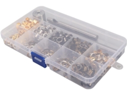 Kit De Ilhós 1/4, Resistente E Durável, Para Artesanato Em Couro,