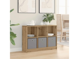 Vidaxl Buffet Carvalho Artesanal 88,5 X 27,5 X 63,5 Cm