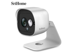 Xf12655-Srihome Sh029 3Mp 1296P Câmera Ip Wi-Fi Áudio Bidirecional Nítido Hd Vídeo Branco