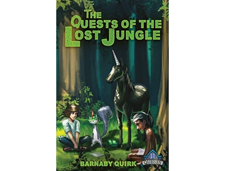 Livro The Quests of the Lost Jungle 11 Quests de Barnaby Quirk (Inglês)
