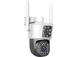 Câmera de Vigilância Ip Ptz Wi fi com Lente Dupla e Detecção SFUSHOS