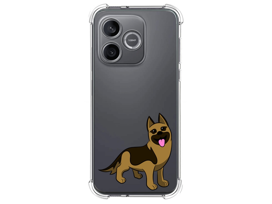 Capa Tumundosmartphone De Silicone À Prova De Choque Para Honor 600 Lite 5g Com Estampa De Cachorro 3 Desenhos