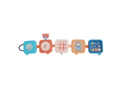 Primerox cubos de Empilhamento Sensorial para Bebê Brinquedo Educativo Interativo de Construção