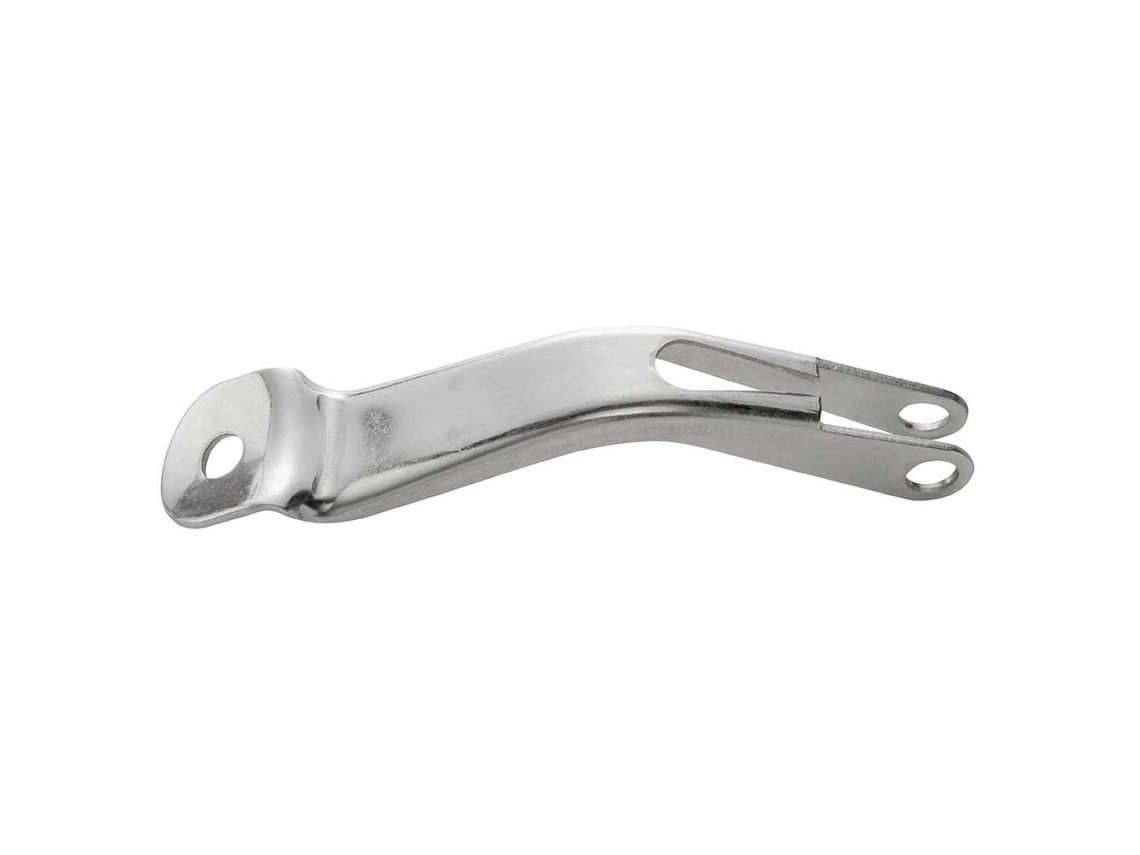 Suporte de Luz Frontal Prateadofix Nippel