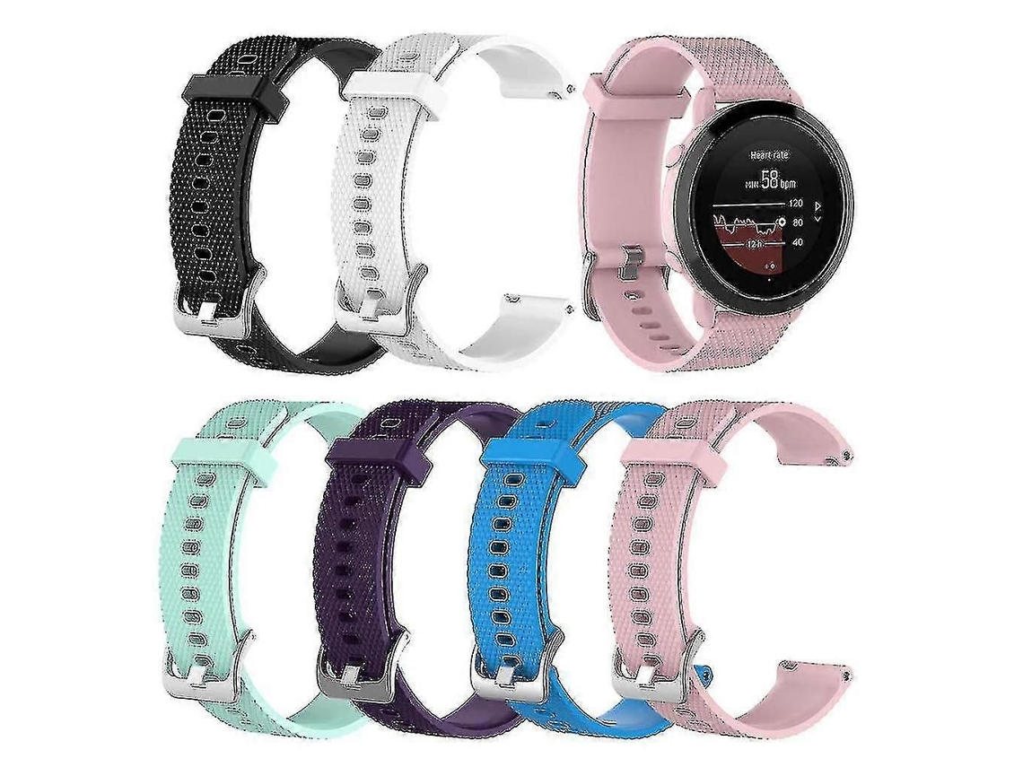 Pulseira De Silicone Ajustável Para Smartwatch Suunto 3 Fitness Bands