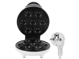 Máquina Elétrica de Donut HURRISE Branca Café Da Manhã 1200W Compacta e Fácil de Armazenar