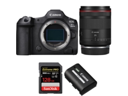 Eos R5 Mark Ii + Rf 35mm F/1.4 L Vcm + 1 Sandisk 128gb Uhs ii 300mb/s + 1 Canon Lp e6p + Ebook “20 Dicas para Fotos Que Impressionam” CANON