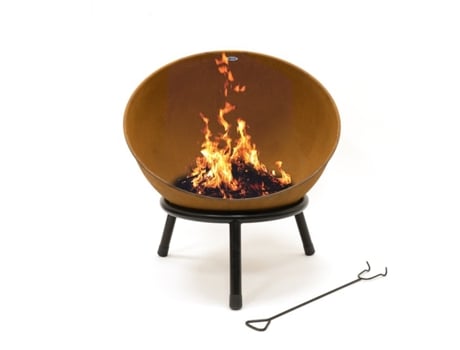 Vuurkorf Op Pootjes Kappa Roest Ø60 Cm HEAT OUTDOOR LIVING