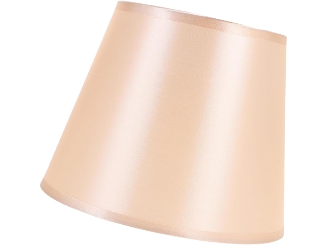 Abajur de Mesa Moderno Bege com Base em Tecido E27cm SFUSHOS