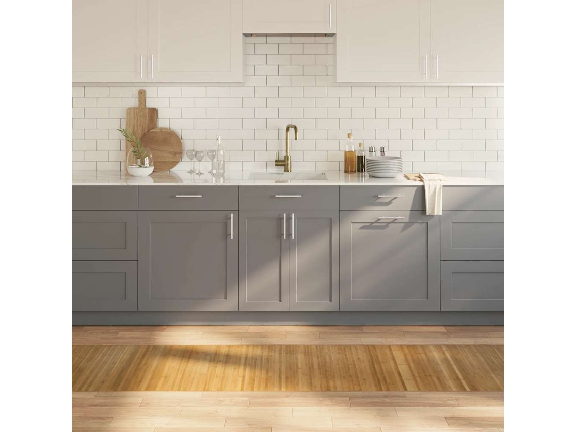 Vidaxl Tapete Retangular 60x500 Cm Bambu Cor Natural