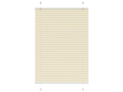 Vidaxl Creme Plissada Cega 95x100 Cm Largura Tecido 94,4 Cm Poliéster
