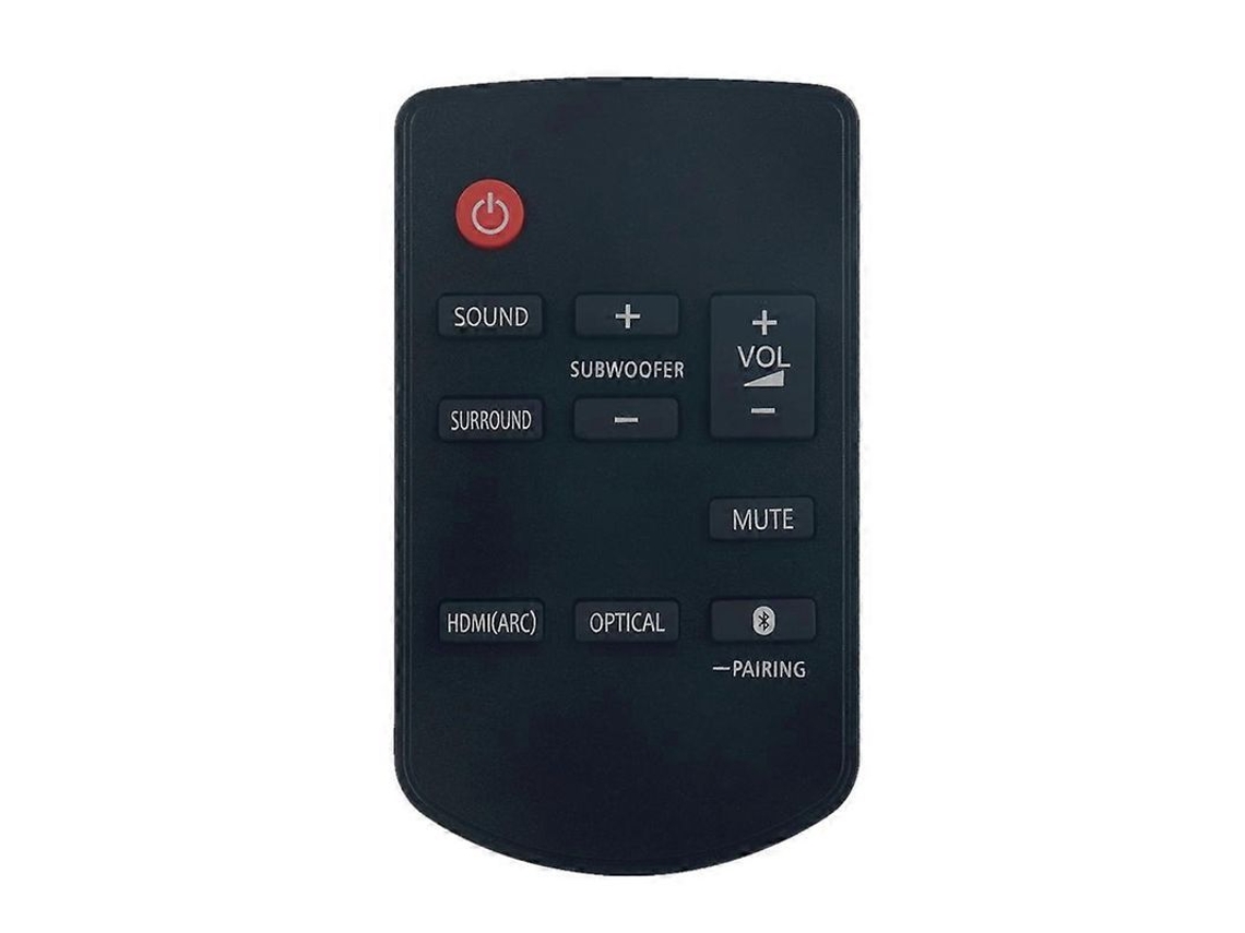 Controle remoto N2QAYC000115 para home theater, HTB488, HTB688EB, preto | S/MARCA