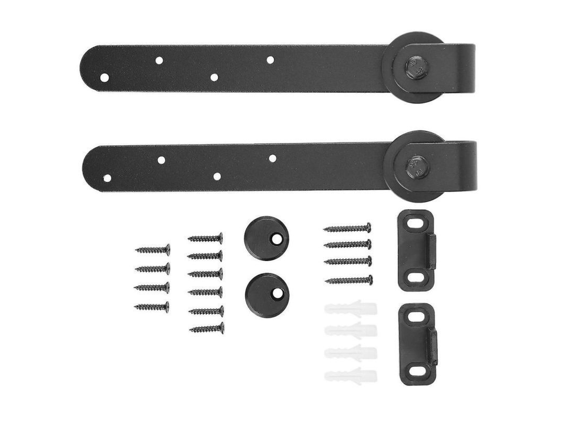 Kit de Ferragens para Portão de Granel Deslizante de Aço Carbono com Trilho Superior Montado