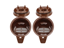 2pcs cesta de preparo de café para máquina Flexbrew 49974 49975 49976 49979 e outros modelos | S/MARCA
