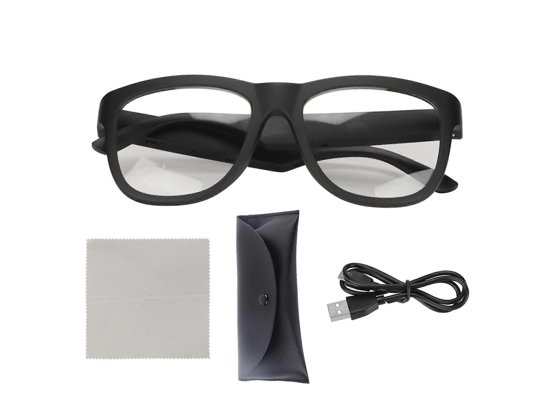 Óculos Inteligentes Com Microfone E Alto-falante Integrados, Controle De Voz, Chamadas Em Modo Mãos-livres, Multifuncionais E Sem Fio Com Bluetooth.