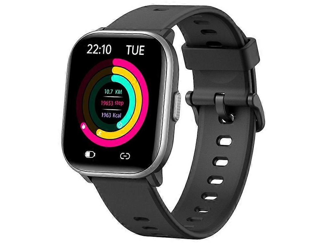 Relógio esportivo inteligente W99 com tela IPS de 1,5 polegadas, monitor de frequência cardíaca e condicionamento físico. Ly Ebike