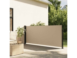 Vidaxl Toldo Lateral Retrátil 117x300 Cm Bege