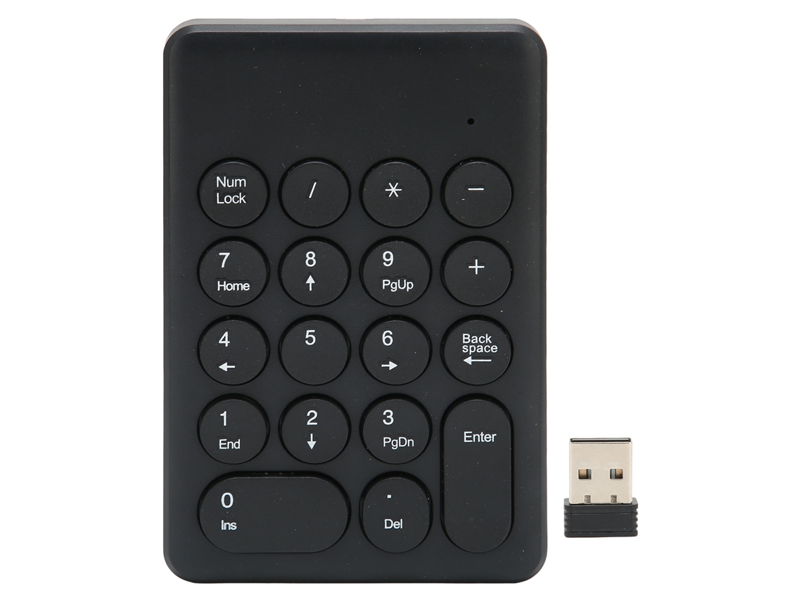 Teclado Numérico LAXISCREED (ergonômico, Sinal 2.4ghz)