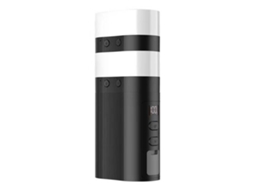2026 luz de Camping 2 em 1 Magnética Desmontável com Bateria 6000mah Power Bank Luz de Atmosfera Colorida Tela de Visualização em Tempo Real