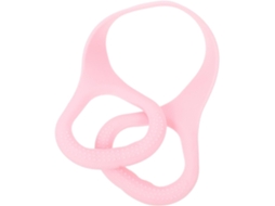 Faixa Elástica Rosa Upkoch Para Musculação, Confortável E Segura, Em Tpe, Ideal Aquecimento Das Costas Pescoço