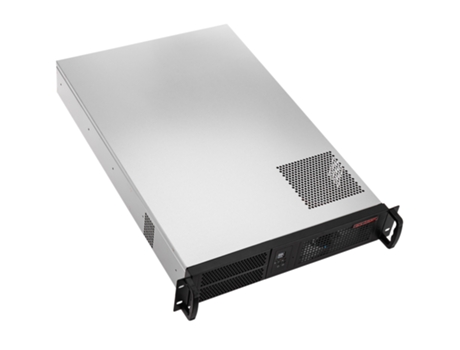Caixa de rack 19 IPC ATX 2U 2 x 5,25 externo + 9 x 3,5 interna profundidade 660 mm  RACKMATIC