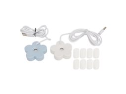Umidificador Usb Florzinha Mini Portátil Impermeável Ipx7 Silencioso Branco Azul | S/MARCA