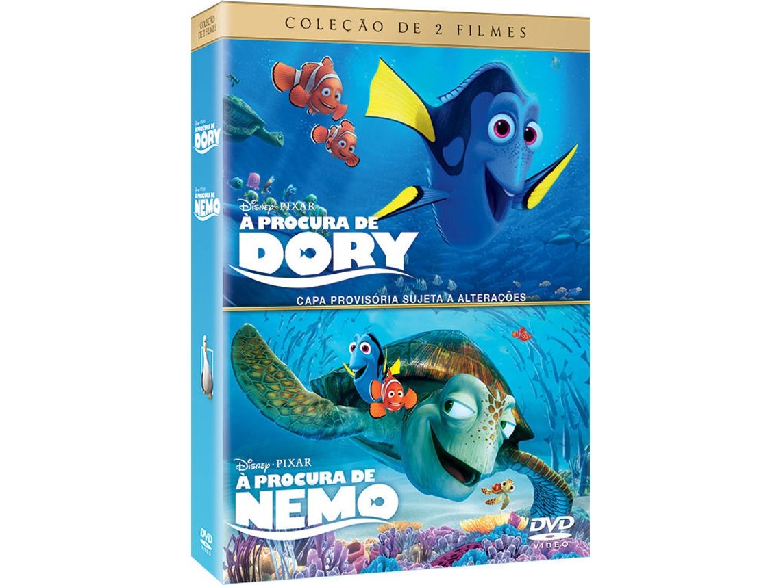 DVD Pack À Procura de Dory + À Procura de Nemo